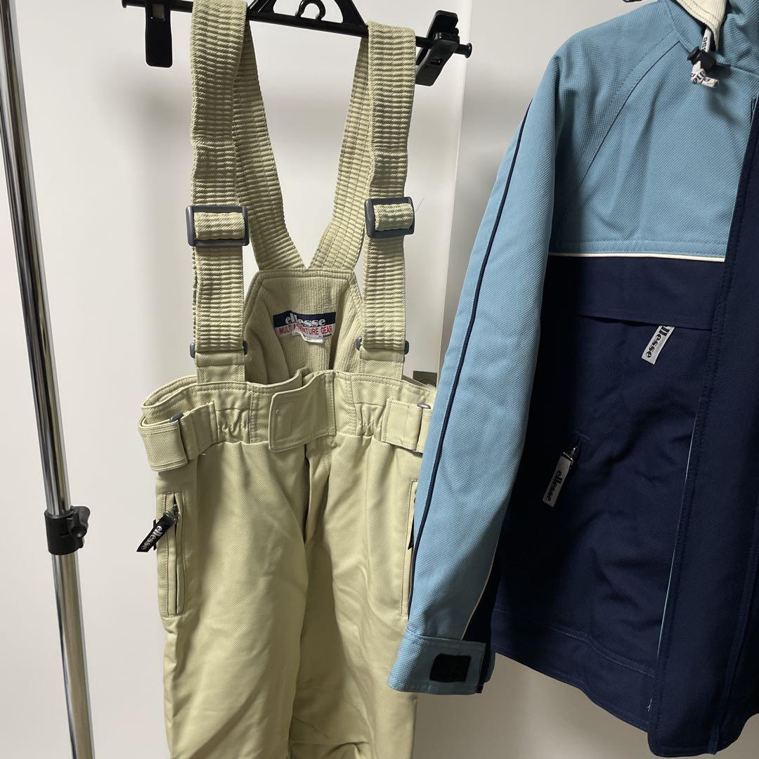 ellesse スノーボード　スキー　スノボウェア　セットアップ上下　男女兼用