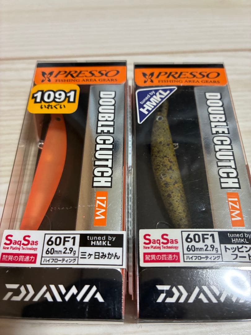 ダブルクラッチ60F1 サイケデリックDD キヌガワBスポット　ルアーフェス限定