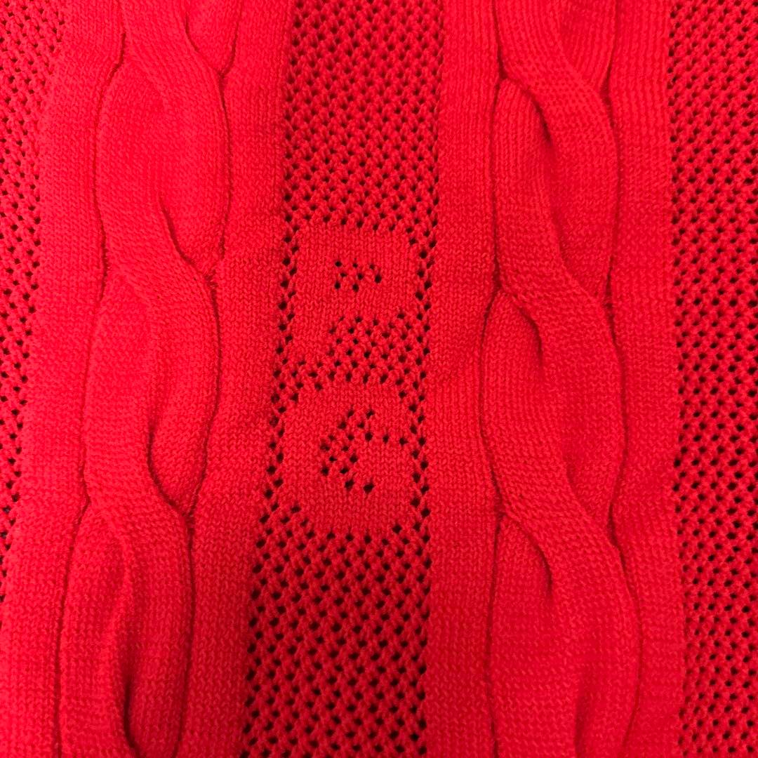 【未使用】PEARLY GATES レッド Vネック ベスト サイズ5