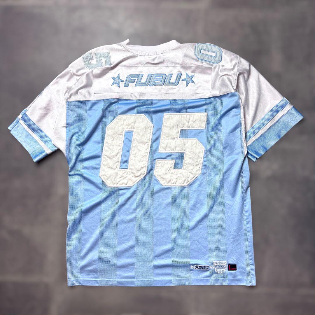 FUBU フブ ゲームシャツ L 半袖シャツ b-boy HIPHOP