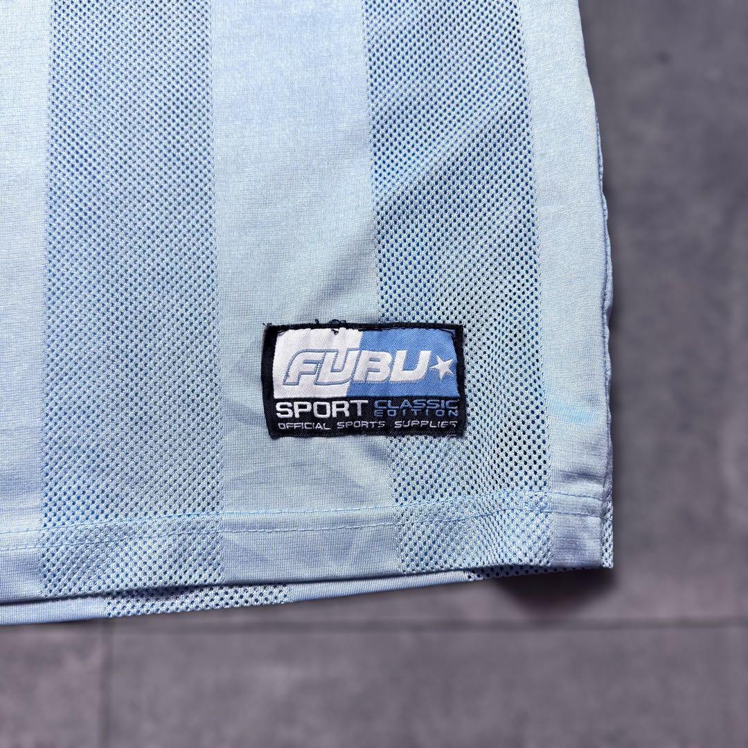 FUBU フブ ゲームシャツ L 半袖シャツ b-boy HIPHOP