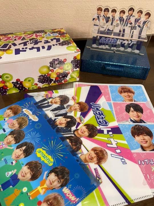 なにわ男子　スタンドdeハイチュウドウゾ　クリアファイル