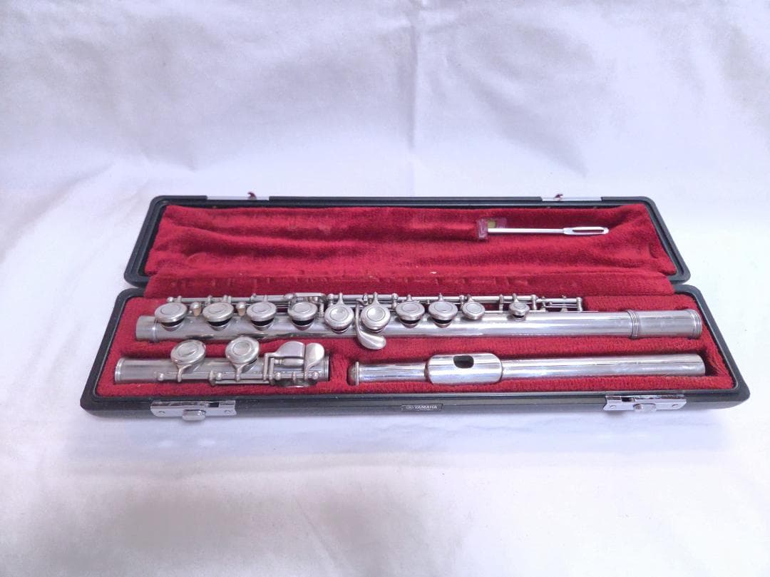 YAMAHA YFL-211 フルート ニッケルメッキ キー動作良好 #2362