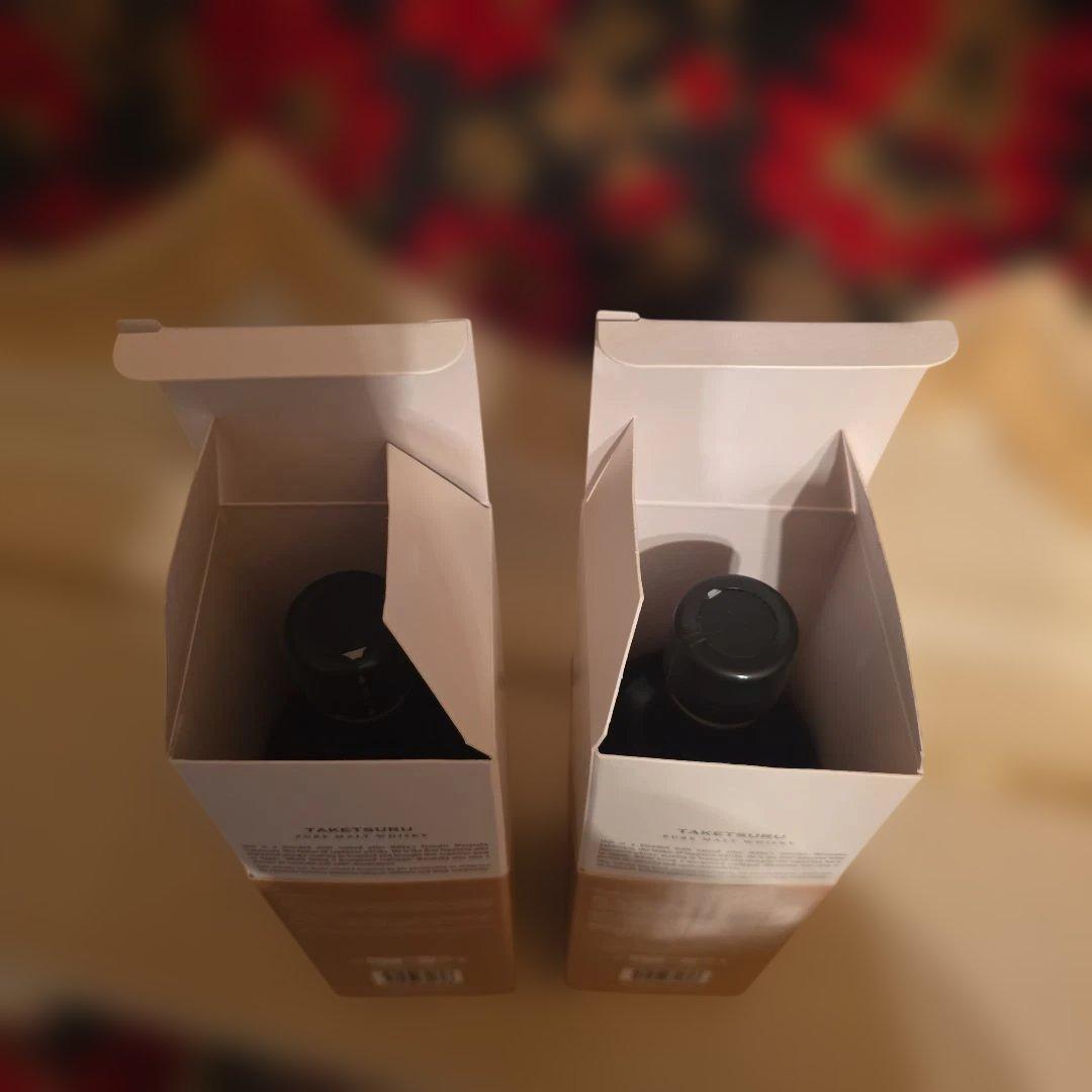 [入手困難] ( NIKKA ) 竹鶴 ピュアモルト< 新品商品> 2本 !