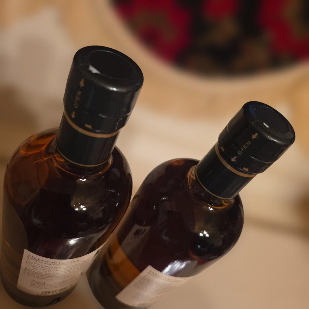 [入手困難] ( NIKKA ) 竹鶴 ピュアモルト< 新品商品> 2本 !