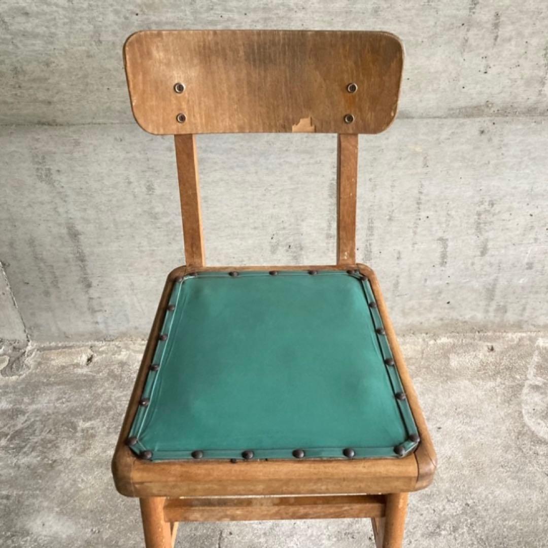 オールドマルニ チェア 椅子 背もたれ 木製 家具 レトロ ヴィンテージ