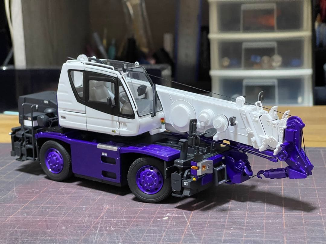 デコトラ‼️1/35★ラフタークレーン★完成品‼️