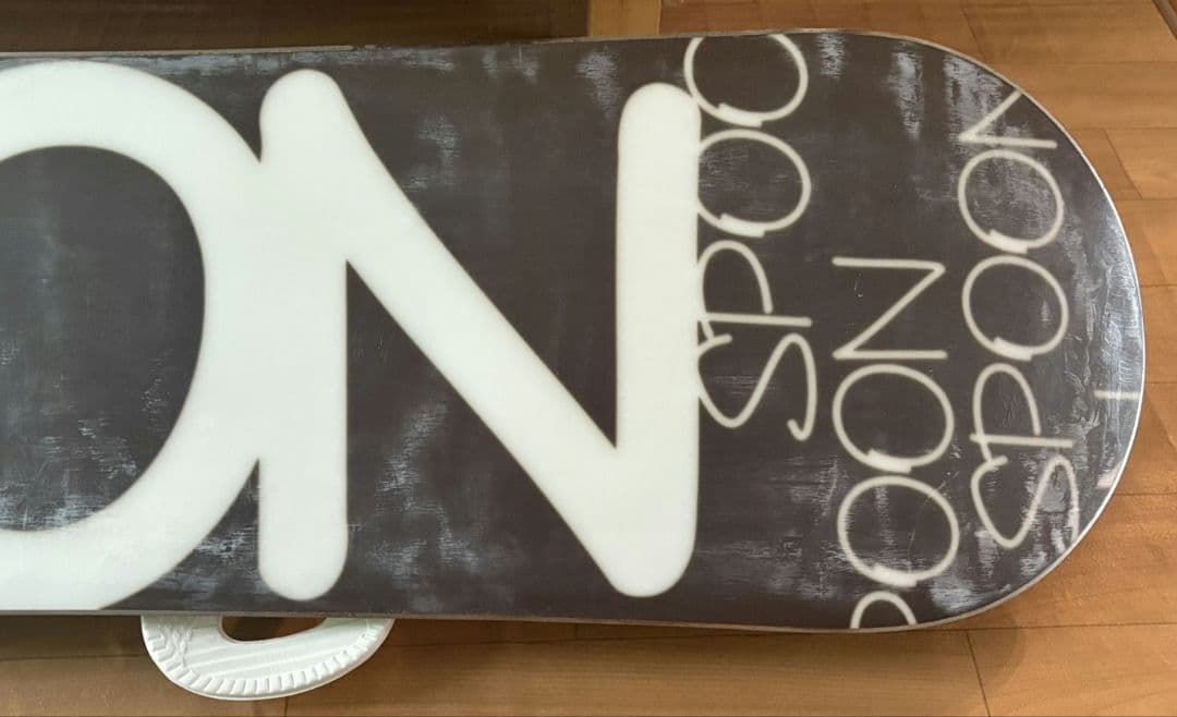 Spoon スノーボード 白黒　ビィンディングブーツセット