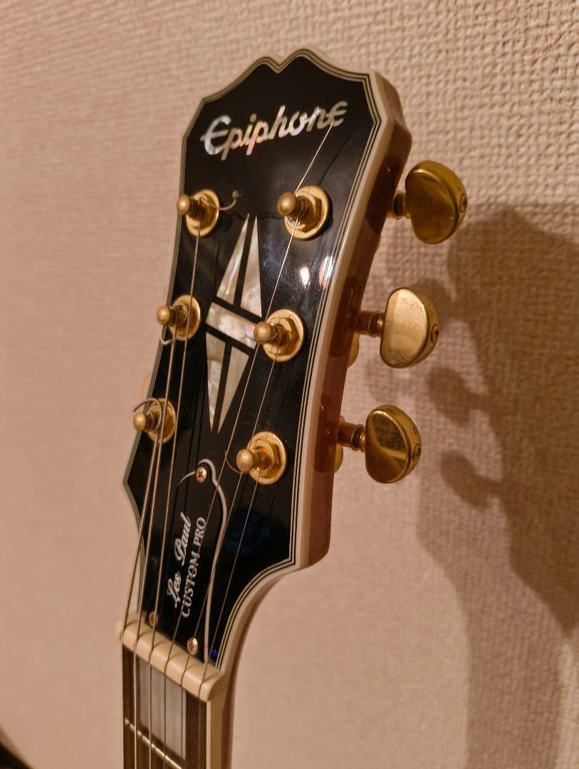 ギター Epiphone Les Paul Custom Pro koa