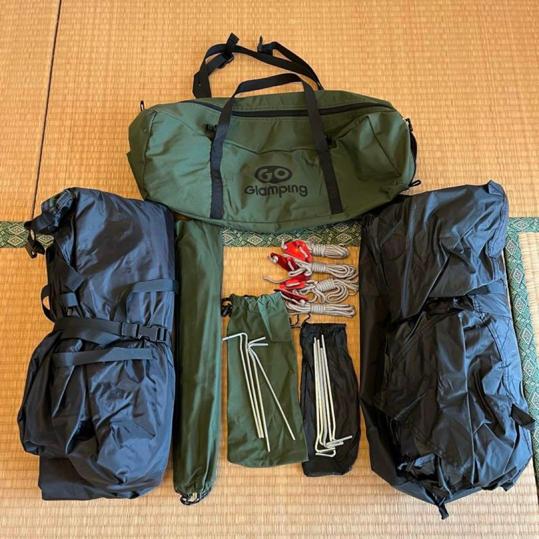 GO Glamping コットテント【SKY EYE CT】＋専用フライシート