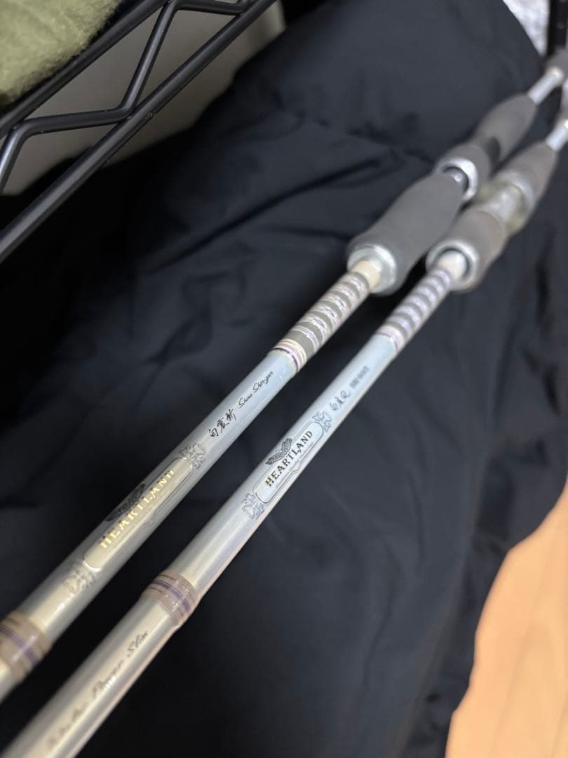 ダイワ ハートランド 白疾風 白震斬 2本セット