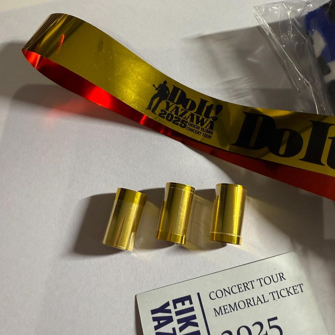 矢沢永吉 2025 札幌公演 SS席特典品 コンサート タオル トラテープ4個