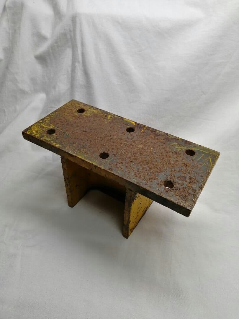 鉄骨の切れ端 アンティーク レトロ インテリア おもり 鉄屑`