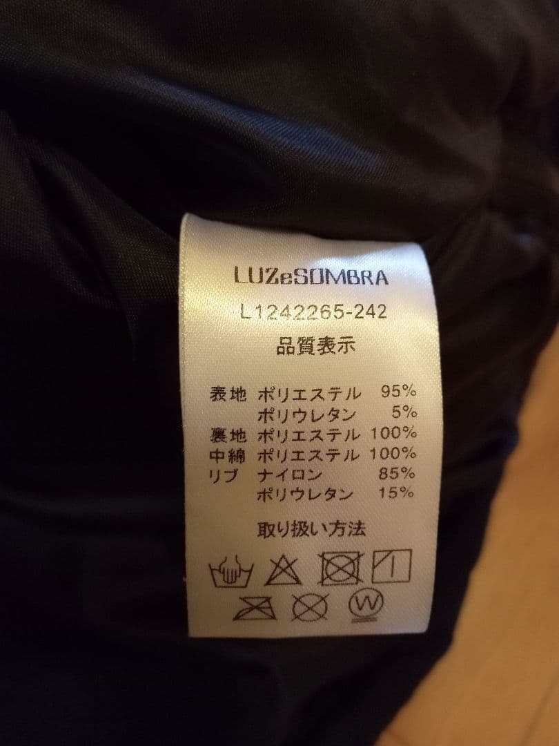 ⭕️ルースイソンブラ　ハーフジップ　中綿ジャケット　М　LTT　未使用品
