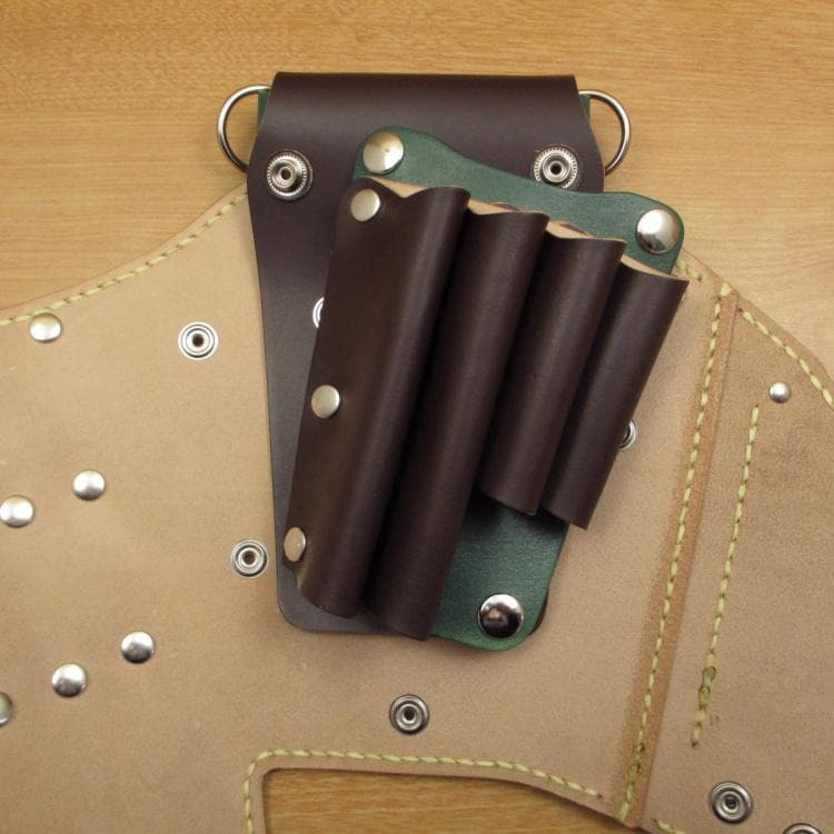 【トリマー向き】 ７丁　ダークブラウン　シザーケース　TSC-10/CDC