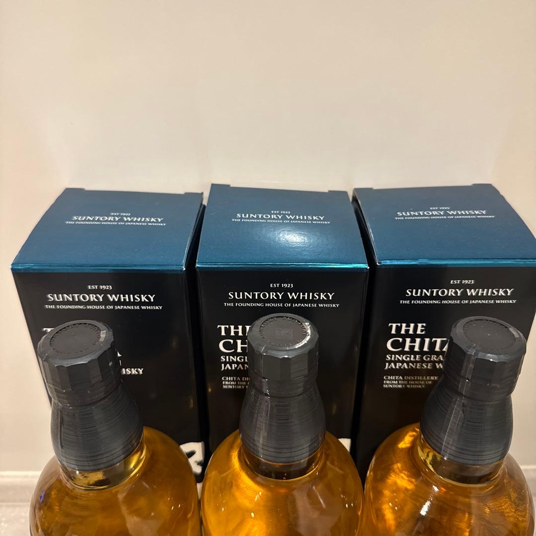 THE CHITA シングルグレインウイスキー 3本セット　知多
