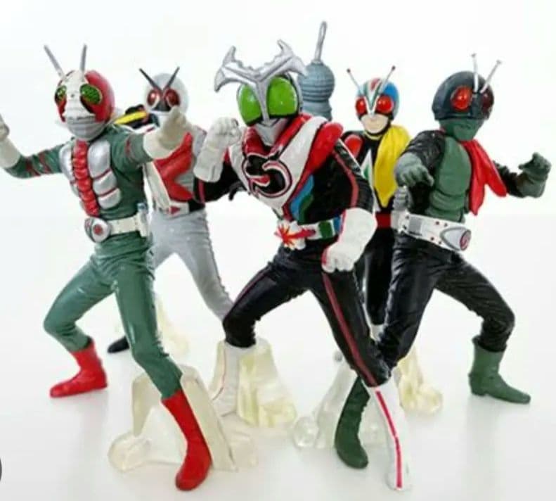 HDC 仮面ライダー フィギュア 全5種＋シークレット1種　計 6体セット
