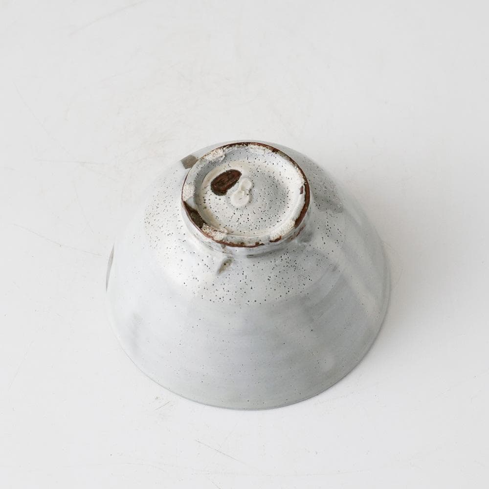 【名品】如拙庵 須田祥豊 造 粉引写 茶碗 共箱 茶道具 京焼写しの名手本物保証