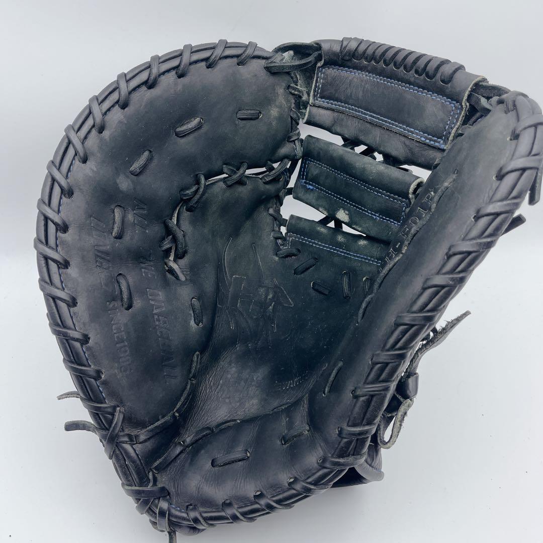袋付き HATAKEYAMA ハタケヤマ 左利き ファーストミット 一塁 黒