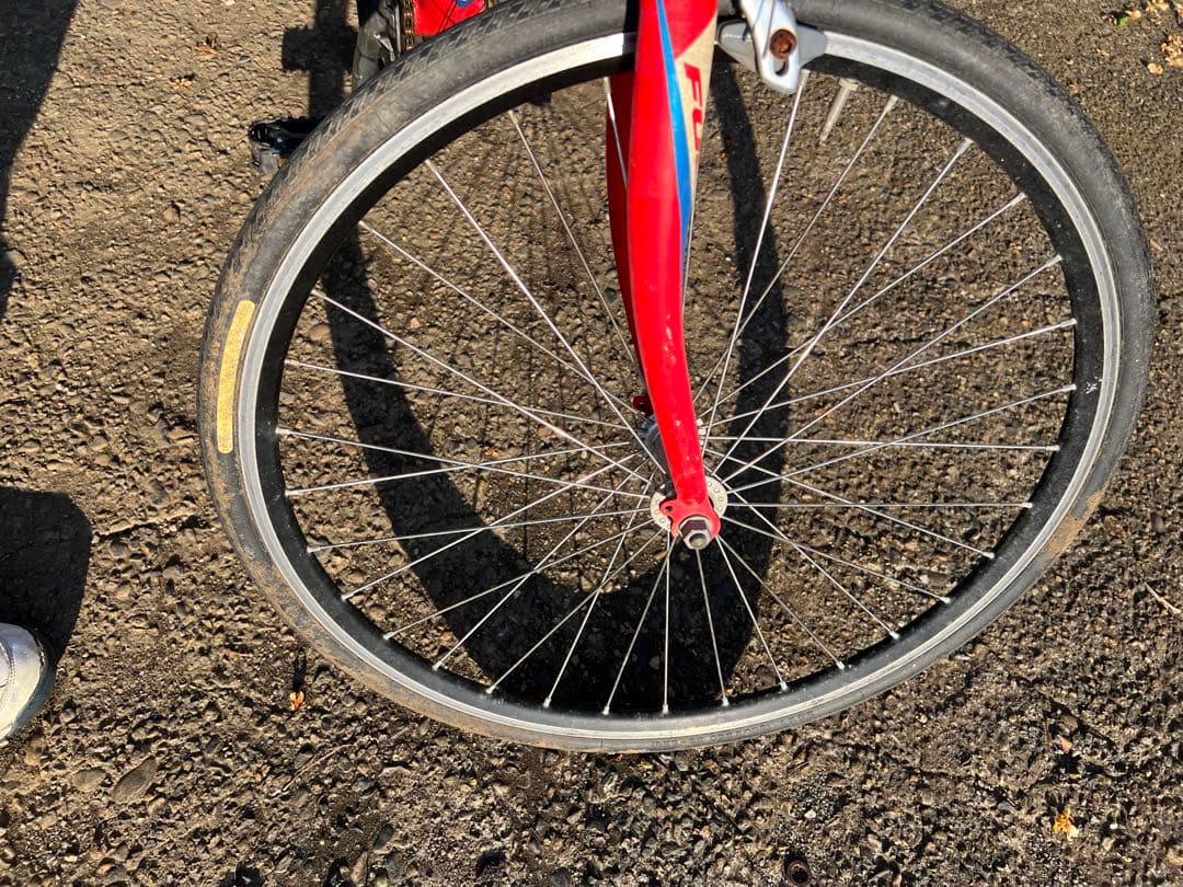 スポーツサイクル 赤/ピンク(富士自転車)24号