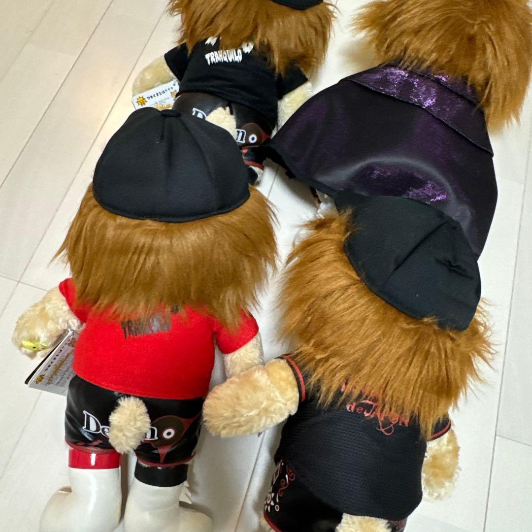 内藤哲也 ぬいぐるみ マネくま 4体セット 新品