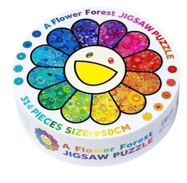 未開封　村上隆フラワーA Flower Forest Jigsaw Puzzle