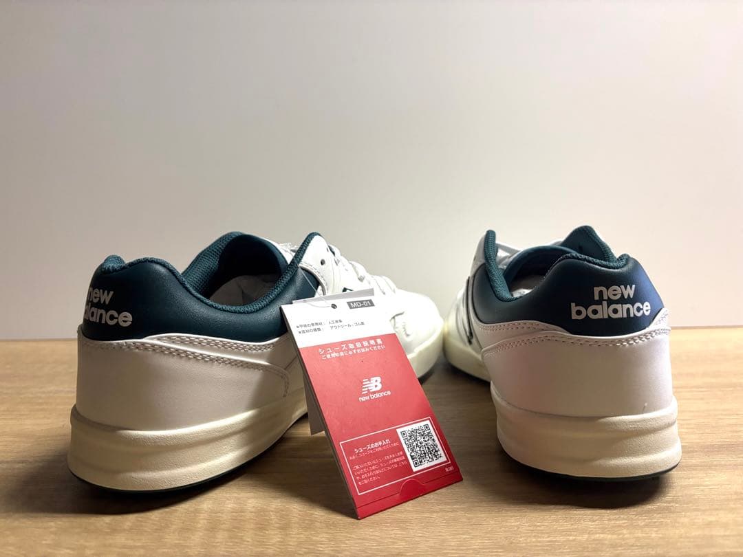 未使用 27.5cm 2E ニューバランスゴルフシューズUGC480PAホワイト