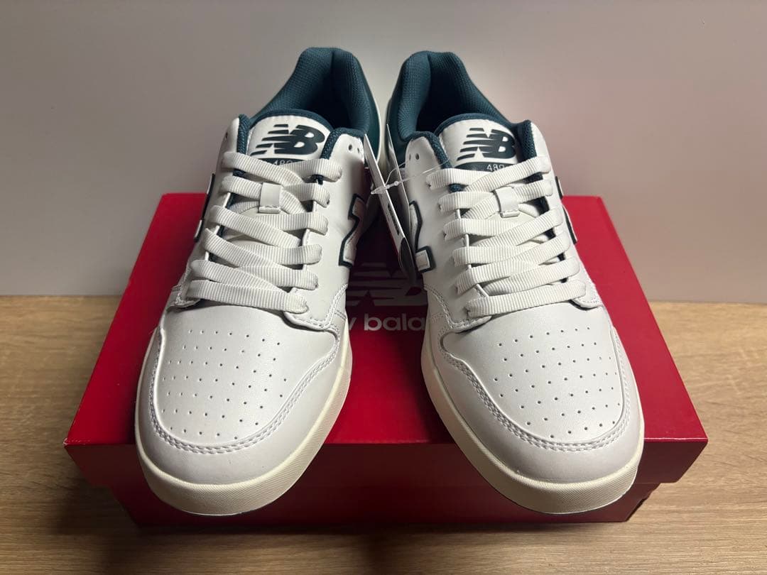 未使用 27.5cm 2E ニューバランスゴルフシューズUGC480PAホワイト