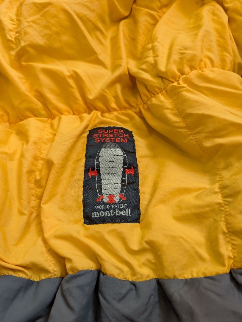 モンベル ダウンハガー #2 シュラフ 寝袋 LHジップ