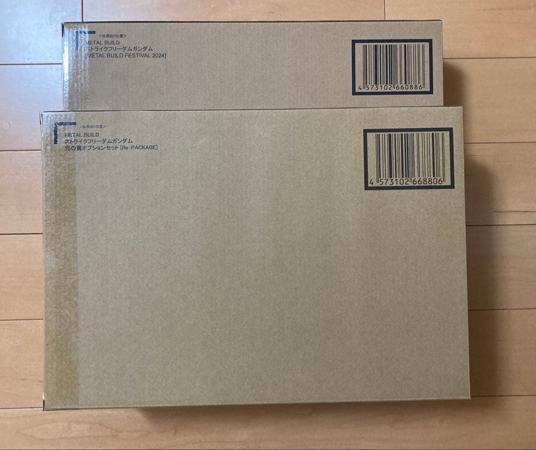 メタルビルドストライクフリーダムガンダム2024×1+光の翼セット×1