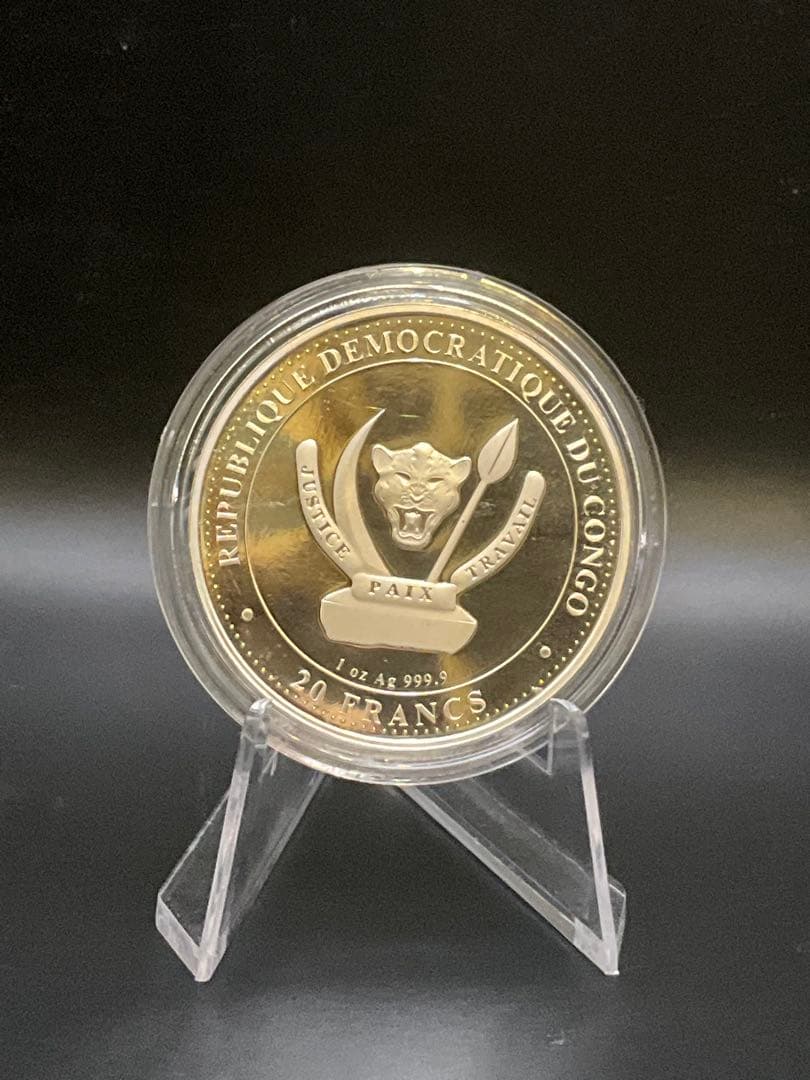 2023年 PREHISTORIC LIFE ステゴサウルス　1オンス銀貨