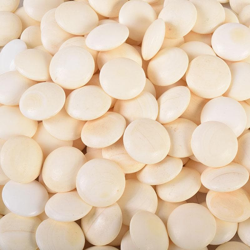 囲碁　碁石　本蛤碁石　那智黒碁石　碁笥　一套　V　R8902