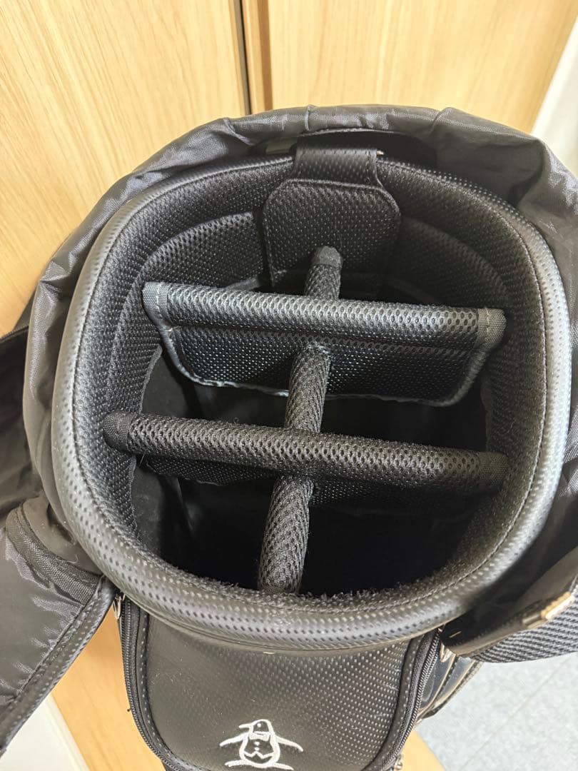 Munsingwear ブラック キャディバッグ