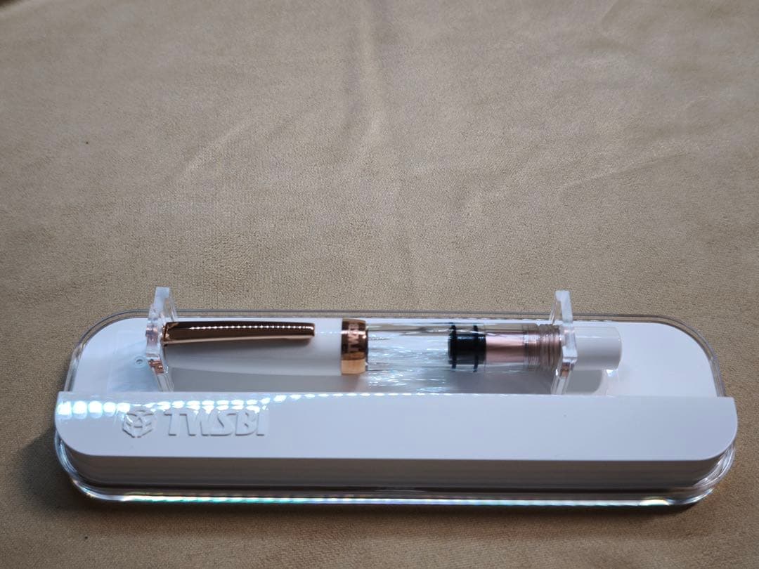 TWSBI万年筆 ダイヤモンド mini ホワイトローズゴールドII EF