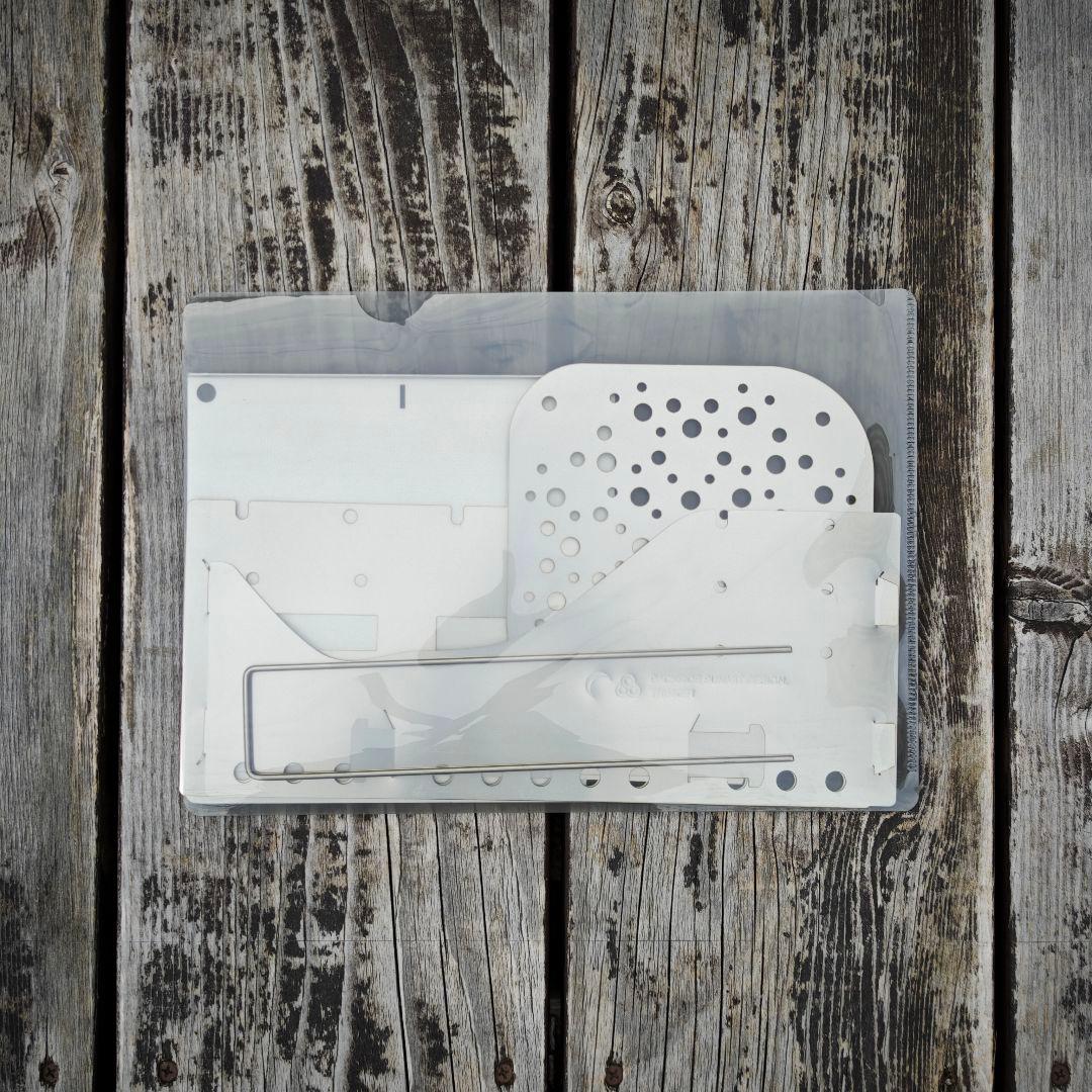 Backside summit design 森旅テーブル 森旅ストーブ セット