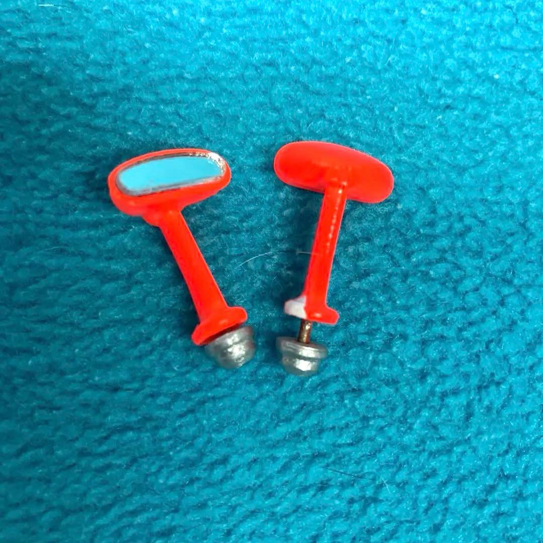 タミヤ RCカーボディ & タイヤ、ホイール　マツダ 787B 塗装ミスあり