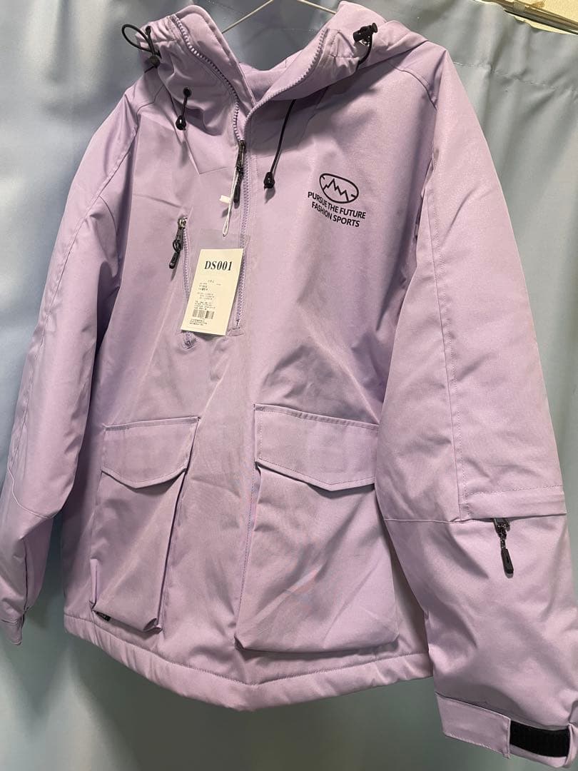 ブラック スノーボード 上下セット レディース　防水防風