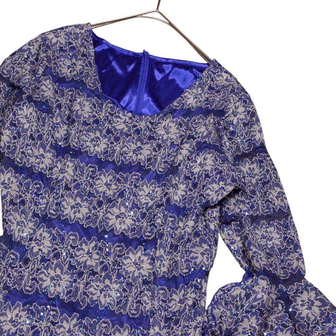 美品　Da Vetrash　ダ・ベトラッシュ【M】フラメンコ ドレス レース装飾