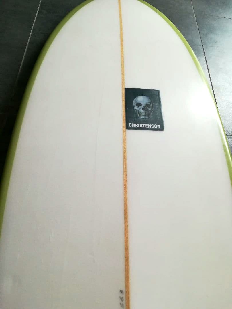 クリステンソン レーンスプリッター スワローテール 5'7ft フィン付き