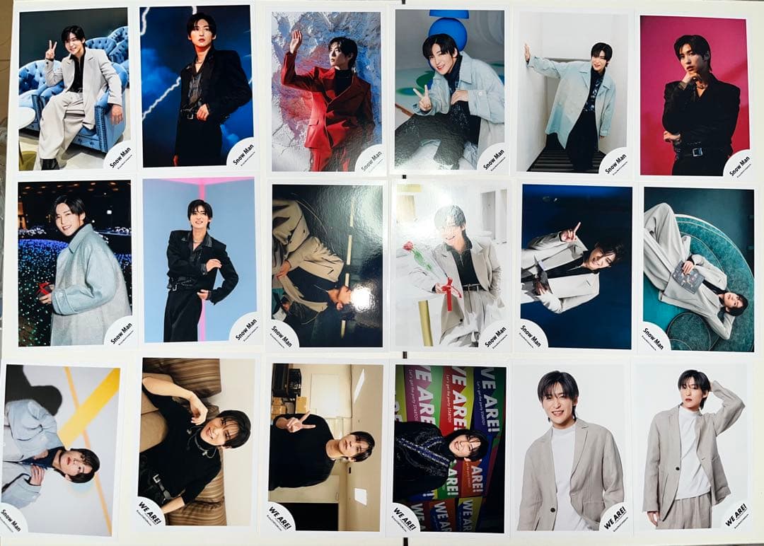 目黒蓮 公式写真 324枚まとめ売り 全てソロ Man