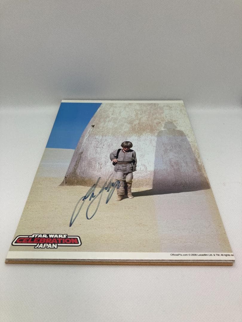 スターウォーズ アナキン役 ジェイクロイド氏　直筆サイン