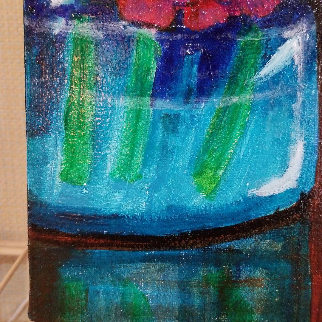 油絵　専用　ジニアがいっぱい