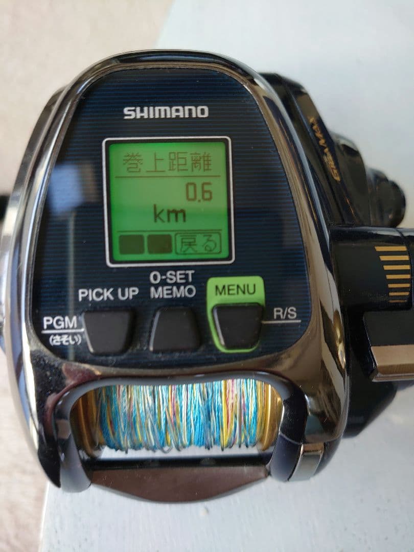 超美品 シマノ 18 BeastMaster2000 PE4ライン付き