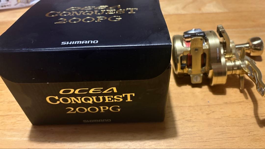 美品 Shimano Conquest 200PG ベイトリール
