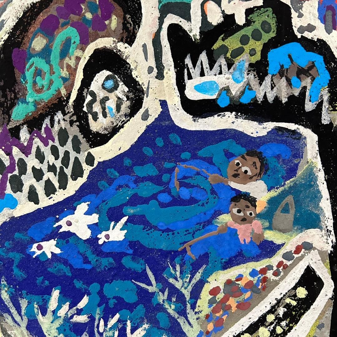 【最終値下げ】丸投三代吉「赤富士」油絵 油彩画 共シール有 額縁入 姫路市