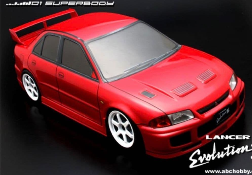 ABCホビー ランサーエボリューションⅢ　1/10 ラジコンボディ