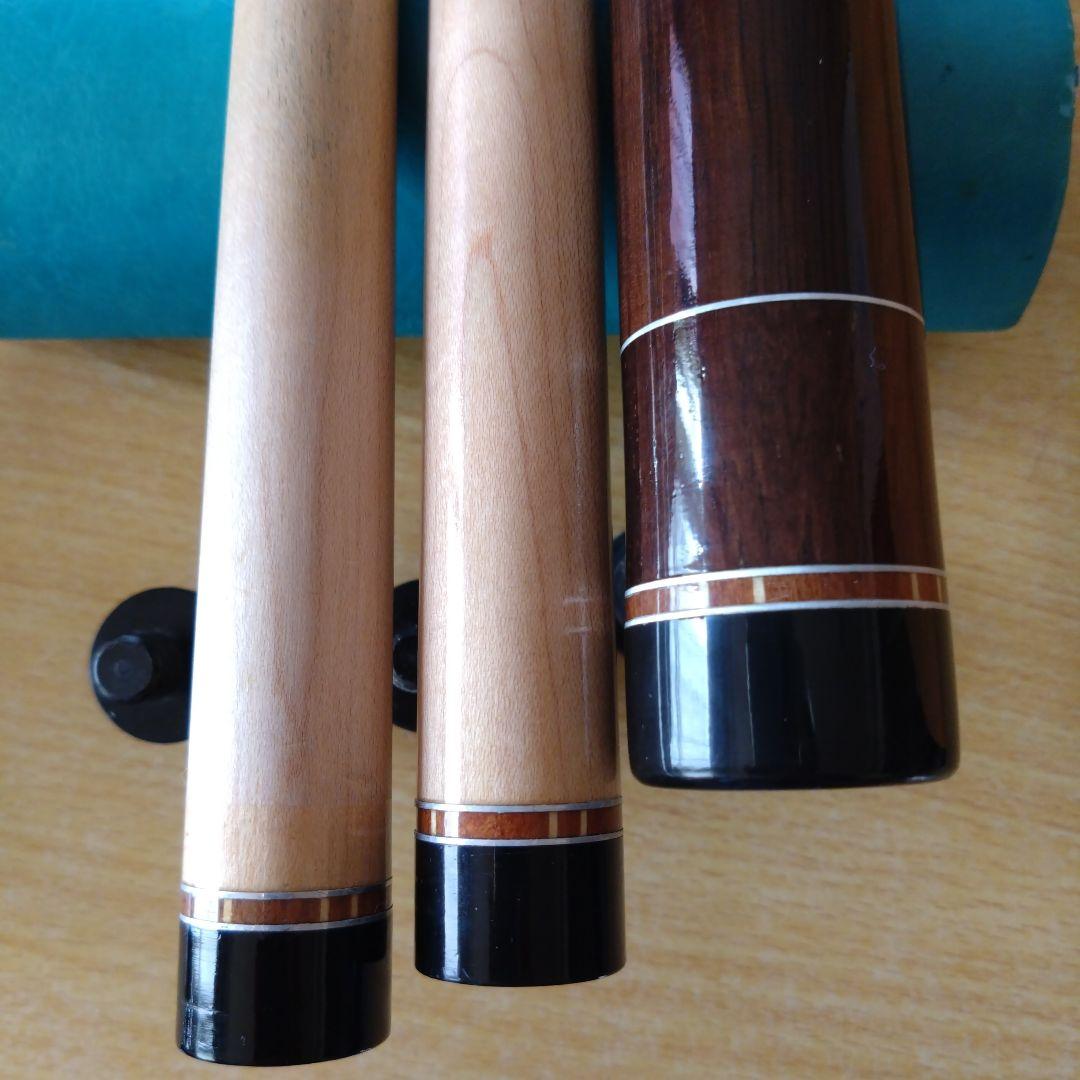 ビリヤードキュー メーカー不明 サウススタイル 11山 値下げ！