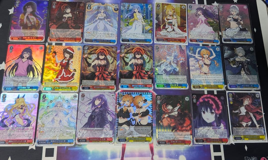 ポ*グ様 ヴァイスシュヴァルツ デート・ア・ライブ SR まとめ売り