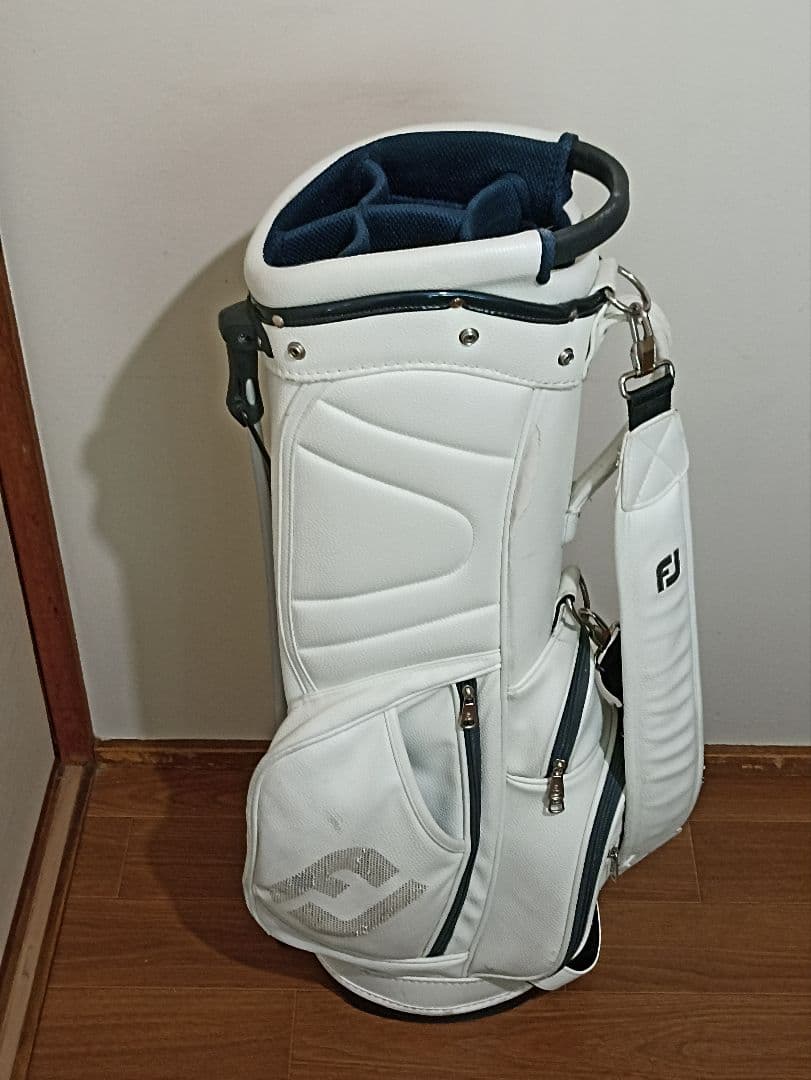最終価格✨FootJoy フットジョイ スタンド式 キャディバッグ ホワイト