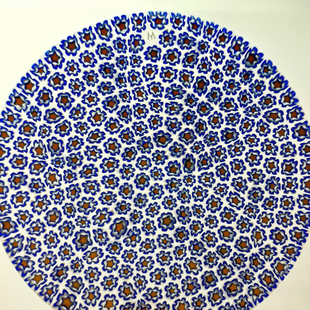 MURANO MORETTI GLASS モレッティ ミルフィオリ プレート 皿